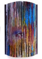 Introspection
<br>Mixed media on wood panel
<br>17 x 12 x 6 cm